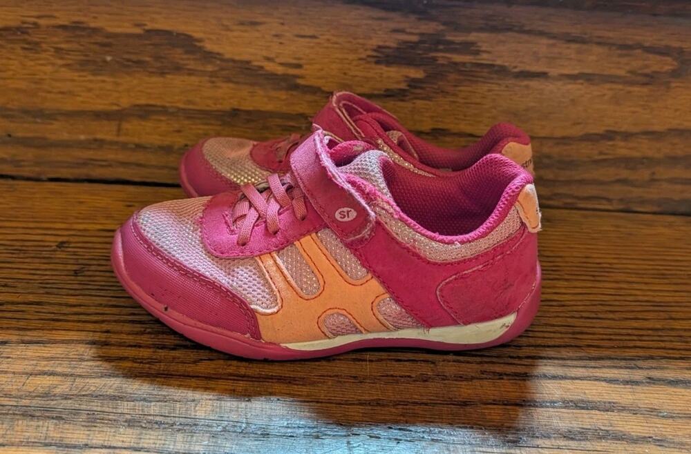 Stride Rite Avery Sneakers Toddler Girls 10 Pink